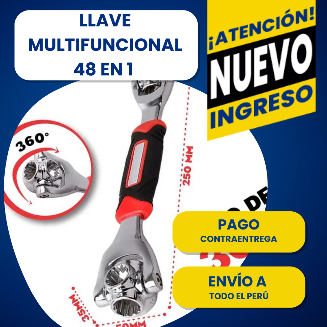 LLAVE MULTIFUNCIONAL 48 EN 1 100%RECOMENDADO