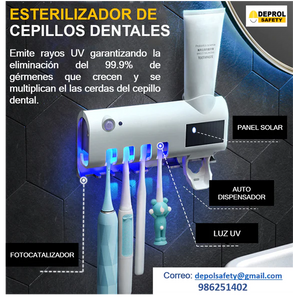 SUPER MAGICO PRO PORTA CEPILLO ESTERELIZADOR