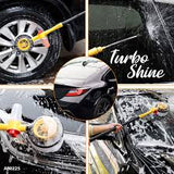 SUPER MAGICO TURBO SHINE CEPILLO PARA LAVAR AUTO 100%RECOMENDADO