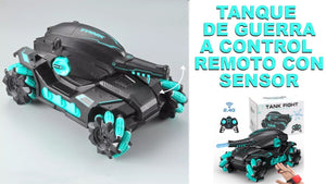 super magico pro TANQUE ACROBATICO EQUIPADO CON LANZADOR HIDROGEL